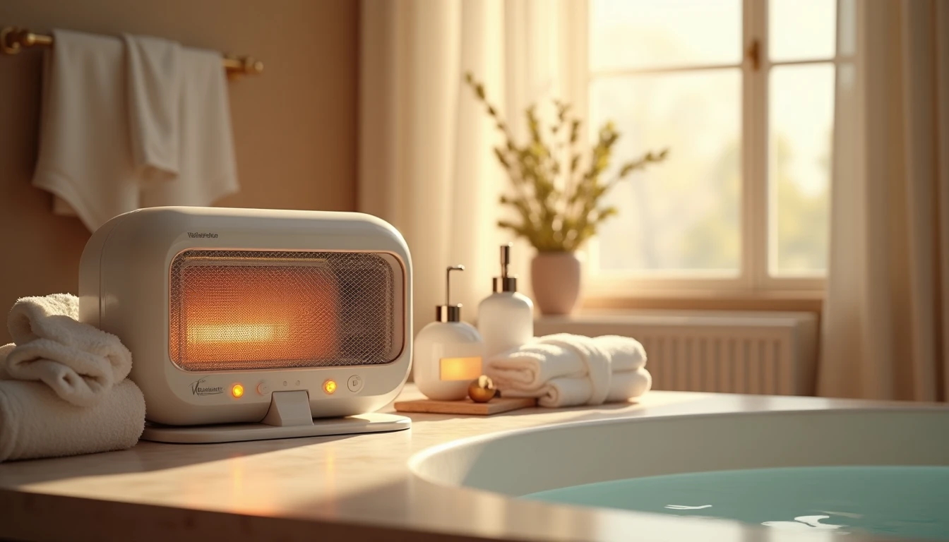 Chauffage d'appoint salle de bain : économies et confort garantis