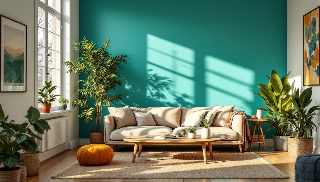 Quel mur peindre en couleur selon l'orientation de la pièce